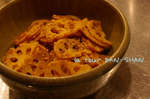 れんこんきんぴら